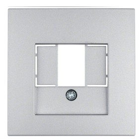Накладка для гучномовців/USB-розеток, алюміній Berker B.3/B.7