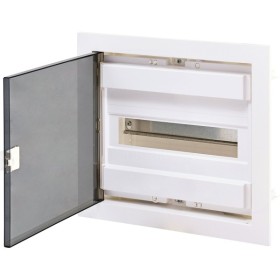 Металопластиковий електрощит ETI 001101180 ECG14 PT 12+2 М з прозорими дверцями