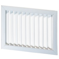 Решетка Vents НУН 600х600 белая