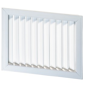 Решітка Vents НУН 600х600 біла