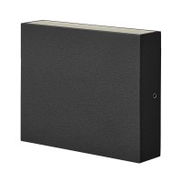 Уличный светильник Goldlux 315656 Chicago Led 2x3W 4000K 680Lm IP44 BK