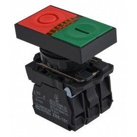 Двойная кнопка Аско-Укрем TB5-AW8365 с подсветкой «Старт/Стоп» (A0140010179)