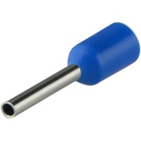 Наконечник Аско-Укрем НТ 0,5-08 изолированный синий 100шт (A0060010054)