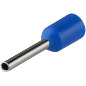 Наконечник Аско-Укрем НТ 0,5-08 изолированный синий 100шт (A0060010054)
