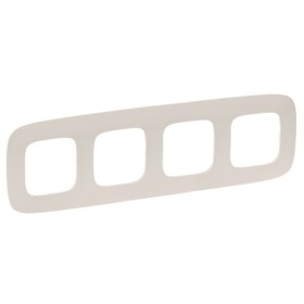 Рамка четырехместная Legrand Valena Allure слоновая кость