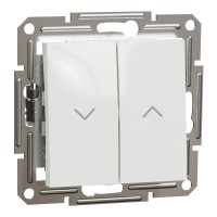 Вимикач для жалюзі Schneider Electric Asfora без рамки білий (EPH1370121)