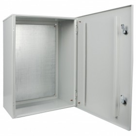 Металевий корпус Аско-Укрем Ubox з монтажною панеллю 700х500х300мм IP31