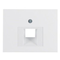 Накладка для розетки UAE полярная белизна Berker K.1
