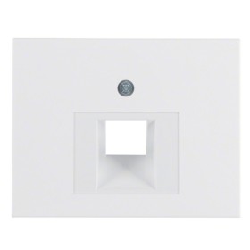 Накладка для розетки UAE полярная белизна Berker K.1