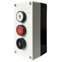 Тримісний пост керування Promfactor FP5-BOX3W89 з кнопками "Вгору-Stop-Вниз"