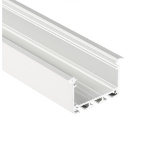 Профиль для светодиодной ленты Lumines INSO белый
