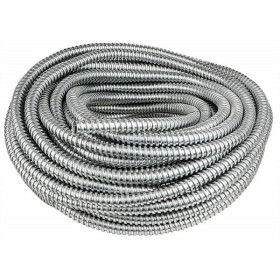 Оцинкованный металлорукав Аско-Укрем Ø18мм с протяжкой light 50м (МЛ00021)