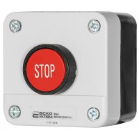 Одноместный пост Аско-Укрем XAL-B114 с кнопкой «Стоп» (A0140020003)