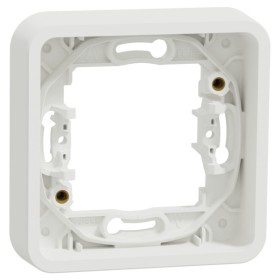 Одноместная рамка Schneider Electric MUR39107 IP55 (белая)