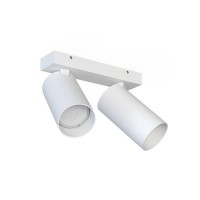 Світильник поворотний, спот Nowodvorski 7810 Mono II GU10 2x10W IP20 Білий