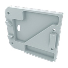 Заглушка Lumines для типу UNICO з отвором ліва білий