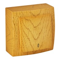 Вимикач Nilson Themis дуб 1кл прохідний ( 26251007 )