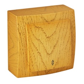 Вимикач Nilson Themis дуб 1кл прохідний ( 26251007 )