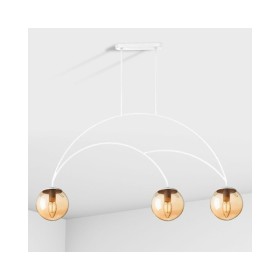 Люстра над столом, барной стойкой Light 114387.01.23 Moon E14 3x60W IP20 Белая