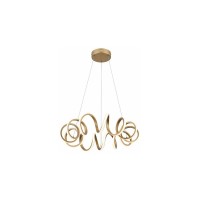 Підвісний світильник Reality 340201-09 Loop Led 1x40W 4000K 3200Lm IP20 Gold