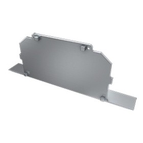 Заглушка Lumines для типа LARGO M4 без отверстия полная серебро