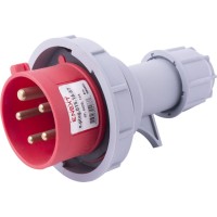 Переносная силовая вилка E.Next e.plug.015.16.67 5п 16А 400В IP67 (i082003)