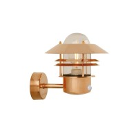 Уличный светильник с датчиком движения Nordlux 25031030 Blokhus E27 1x60W IP54 медный