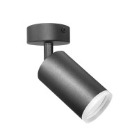 Світильник поворотний, спот Goldlux 327697 London GU10 1x10W IP20 Чорний