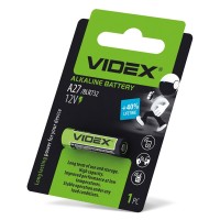 Щелочная батарейка Videx (А27 1B) 1 шт