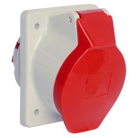 Похилий силовий роз'єм WALTHER WL530 (3P+N+E) 32А 380V IP44