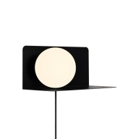 Бра, настінний світильник Nordlux 2312931003 Lilibeth E14 1x25W IP20 чорний