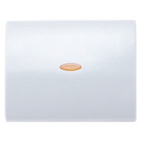 Клавіша однокнопкового вимикача Siemens Iris 18705-AL з підсвічуванням (слонова кістка)