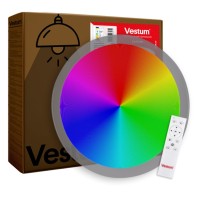 Светильник Vestum SATURN звездное небо 76Вт 530x65мм 3000К-6500К RGB