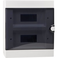 Навісний пластиковий корпус Аско-Укрем UBox 24 модулі