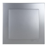 Вимикач Nilson Touran срібло 1кл ( 24131001 )