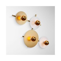 Бра, настенный светильник Imperium Light 7584100.12.01 Kolei E27 4x60W IP20