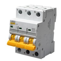 Автоматический выключатель UEC SB-M8 3P 63A C 4,5кA (MCB45-3-063-C)