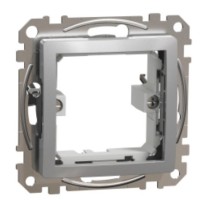 Рамка-адаптер для изделий 45х45мм Schneider Electric Sedna Design & Elements для Unica New алюминий SDD113905