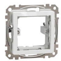 Рамка-адаптер для виробів 45х45мм Schneider Electric Sedna Design & Elements для Unica New біла SDD111905