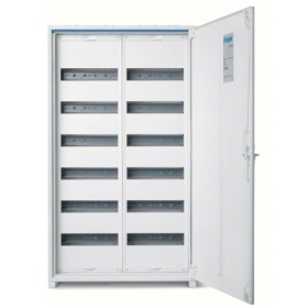 Щит металлический Univers FWB62S на 144 модуля накладной Hager