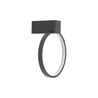 Бра, настінний світильник Nowodvorski 10808 Circolo LED XS 1x9W 3000K 190Lm IP20 чорний