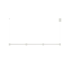 Підвісний світильник, люстра Kloodi PE-LOTUS1200 15W 3K WH LED 1050Lm IP20 білий