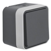 Вимикач прохідний сірий Berker W.1