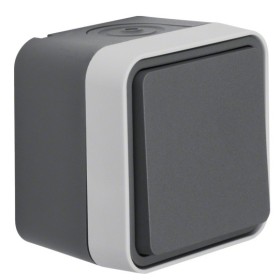 Вимикач прохідний сірий Berker W.1