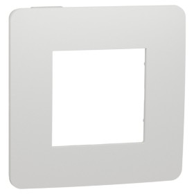 Однопостова рамка Schneider Electric NU280218 (білий/білий)