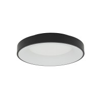 Потолочный светильник Nowodvorski 11211 Nikki Round LED 1x48W 4000K 4200Lm IP20 черный