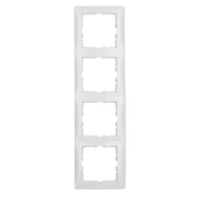 Рамка 4-местная полярная белизна Berker S.1