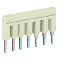 Изолированная гребенчатая перемычка Wago 2000-407 на 7 контактов 14А