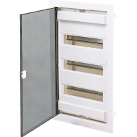 Металопластиковий електрощит ETI 001101182 ECG42 PT 36+6 М з прозорими дверцями