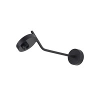 Бра, настенный светильник Azzardo AZ5632 Iseo LED 1x9W 3000K 514Lm IP20 черный